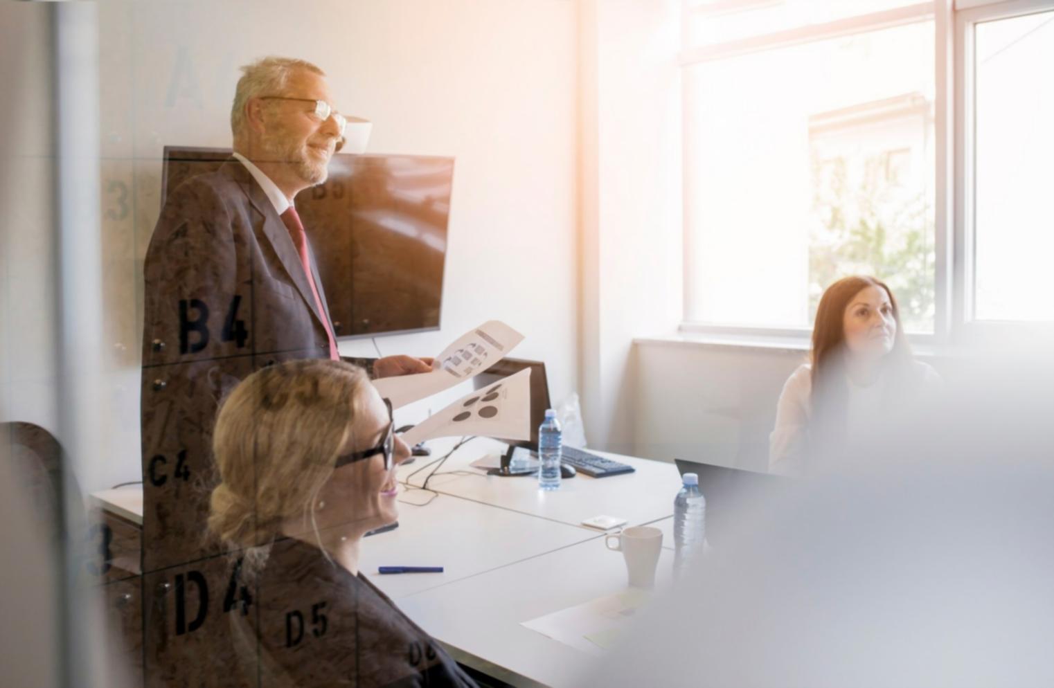 Students working together on network configuration exercises